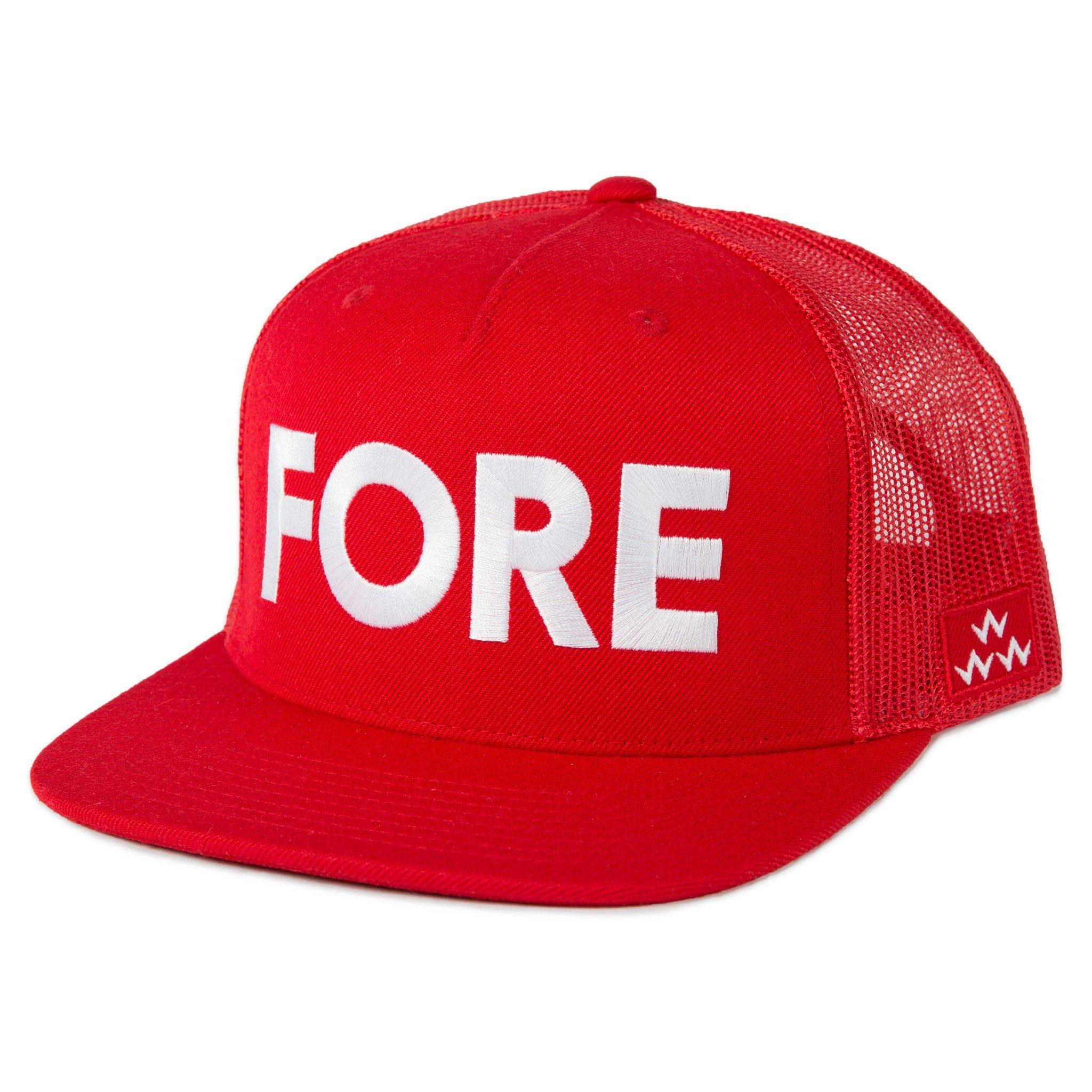 Fore golf hat top